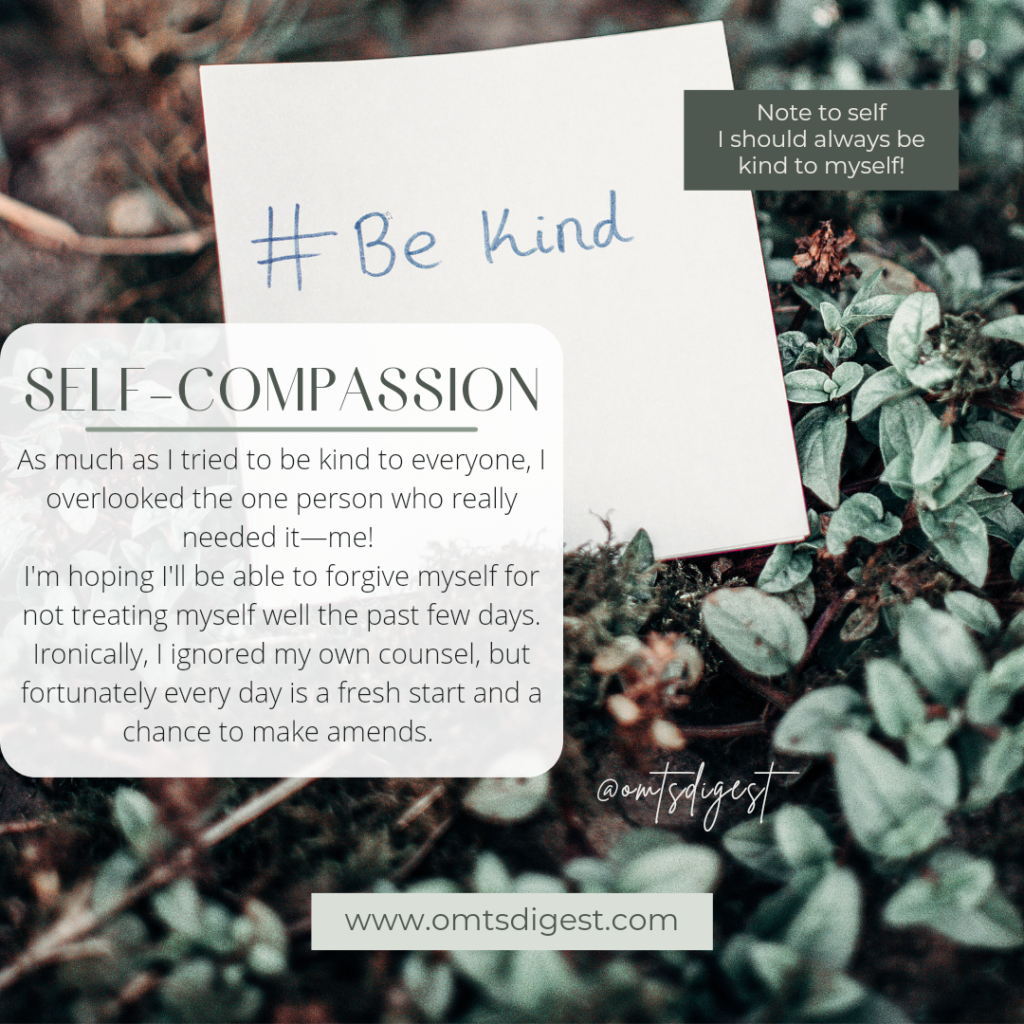 Be kind to yourself in your search for your purpose